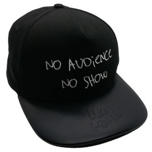Lukas Graham Cap Hat Adult No Audience No Show Black Snapback Flat Brim